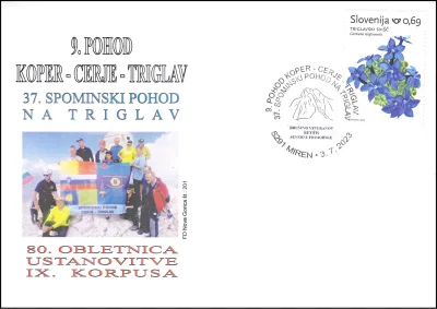 9. POHOD KOPER - CERJE - TRIGLAV, 37. SPOMINSKI POHOD NA TRIGLAV